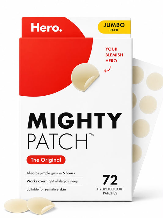 ClearSkin™ Premium Hydrocolloid Acne Patches – Overnight Blemish Treatment