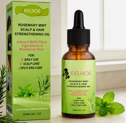 Rosemary Mint Hair Growth Oil – Scalp & Hair Strengthening Oil | 59ml